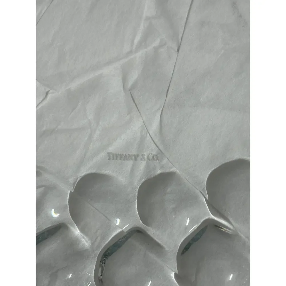 Tiffany & Co Honeycomb Round Platter With Box READ